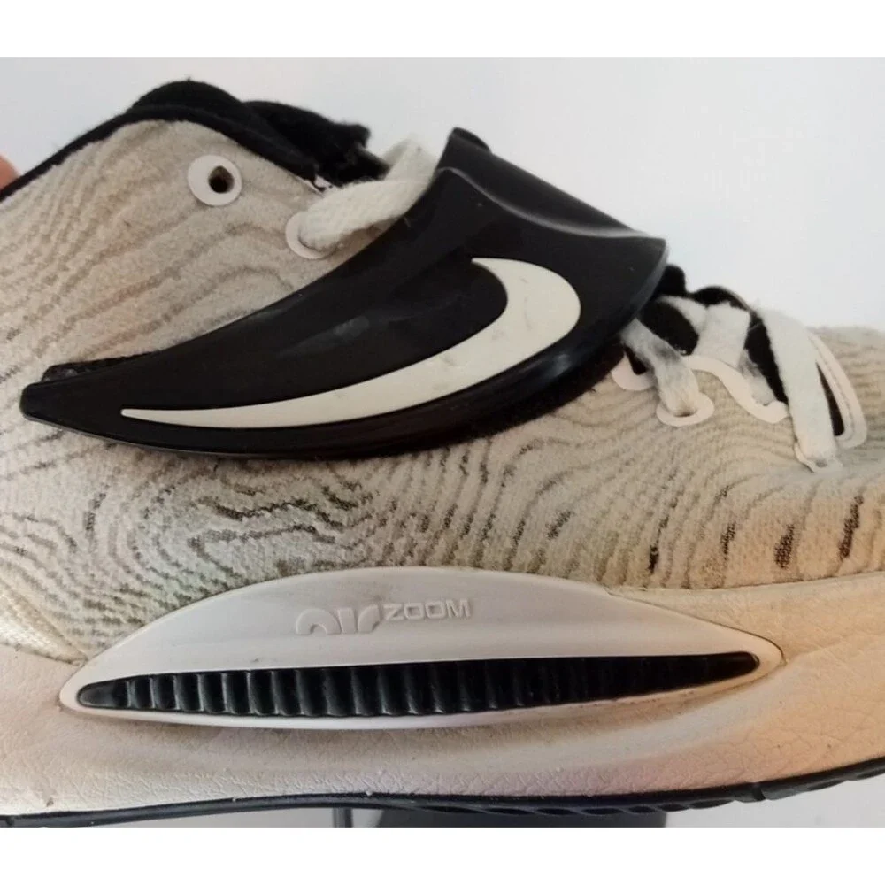 Men's Nike KD 14 TB Air Zoom Basketball Sneakers DA7850-100 White/Black Size 7.5